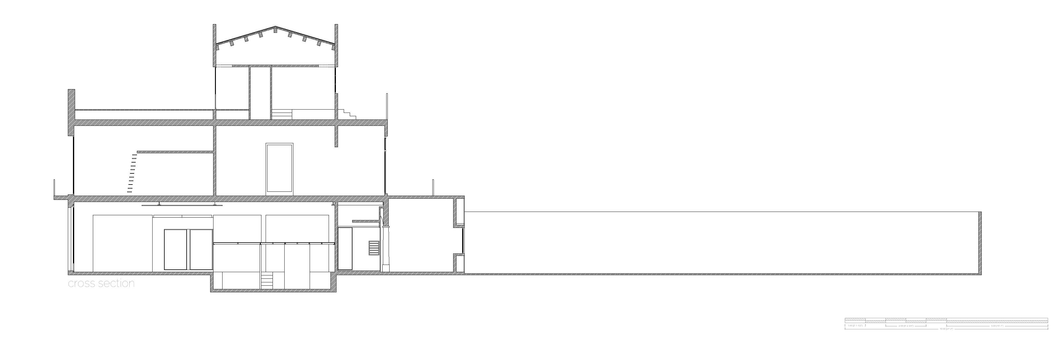 AiP cross-section of the entire building